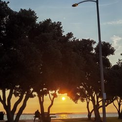 Bayfront Park - Sun set soon