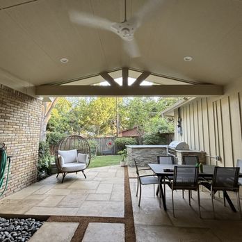 Allied Outdoor Solutions - Patio looking out from house - Masonry/Concrete Near Me