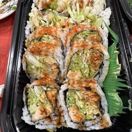 Salmon Tempura Avocado Roll