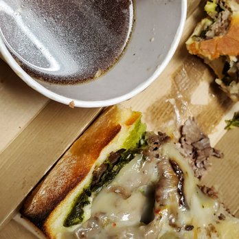 EARL Kakaako - Half the French Dip with au jus - Sandwiches Near Me - Honolulu, Hawaii