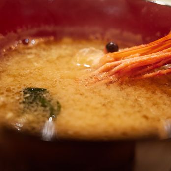 @Sushi - Botan ebi head miso soup - Sushi Bars Near Me - Honolulu, Hawaii @Sushi - Botan ebi head miso soup - Sushi Bars Near Me - Honolulu, Hawaii