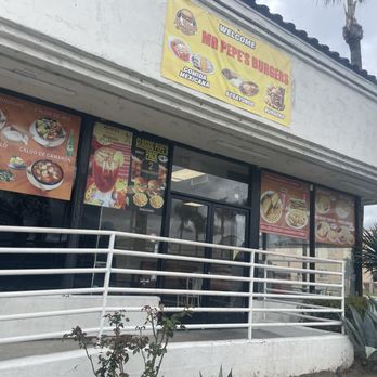 Mr Pepe’s Burgers - Front door with specials - Mexican Near Me - Pico Rivera, California Mr Pepe’s Burgers - Front door with specials - Mexican Near Me - Pico Rivera, California