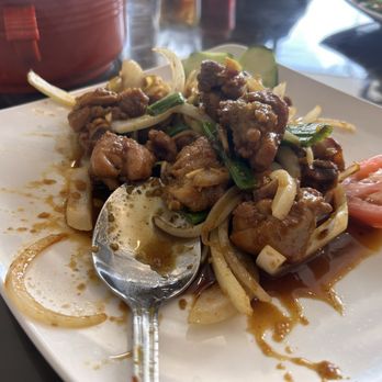 Viva Restaurant - *Simmered Chicken w/ Lemongrass Gà Kho Sả Ớt  Part of the family meal for 6 - Asian Fusion Near Me - Houston, Texas