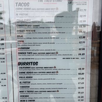 The Taco Stand - Tacos Near Me - Encinitas, California The Taco Stand - Tacos Near Me - Encinitas, California