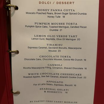 Brezza - Dessert menu - Italian Near Me - Las Vegas, Nevada Brezza - Dessert menu - Italian Near Me - Las Vegas, Nevada