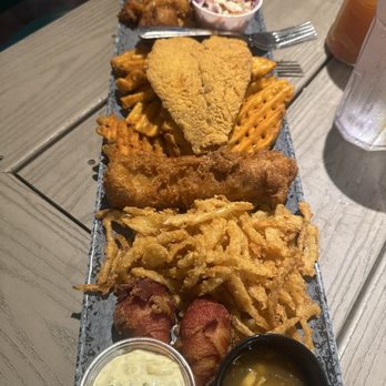 The Spot - Seafood Platter - Burgers Near Me - Galveston, Texas