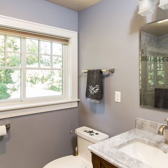 Interior Spaces - Small Bathroom - Shades & Blinds Near Me Interior Spaces - Small Bathroom - Shades & Blinds Near Me