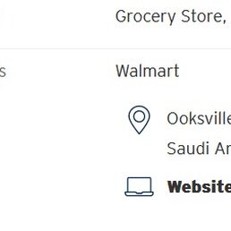 the location of the grocery store