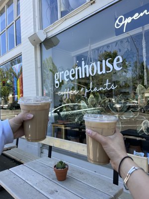 Greenhouse Coffee + Plants by null