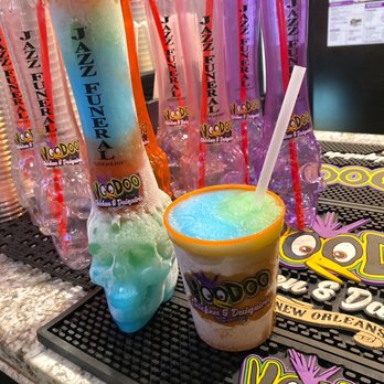 Voodoo Chicken & Daiquiris - Large cups of all flavors : Blue Bayou, Jazz Funeral, Voodoo Punch, & Big East Rita - Chicken Shop Near Me - New Orleans, Louisiana Voodoo Chicken & Daiquiris - Large cups of all flavors : Blue Bayou, Jazz Funeral, Voodoo Punch, & Big East Rita - Chicken Shop Near Me - New Orleans, Louisiana