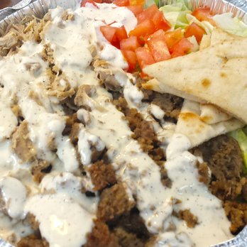 The Halal Guys - Combo Chicken & Gyro Platter - Very good! - Middle Eastern Near Me - Union, New Jersey The Halal Guys - Combo Chicken & Gyro Platter - Very good! - Middle Eastern Near Me - Union, New Jersey
