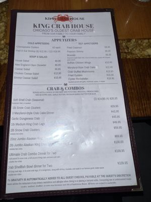 Menu photo 6 King Crab House Chicago, IL Menu photo 6 King Crab House Chicago, IL