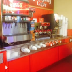 Fred’s Travel Center - Interior on Thanksgiving Day! This is Community Coffee Country here, folks!!