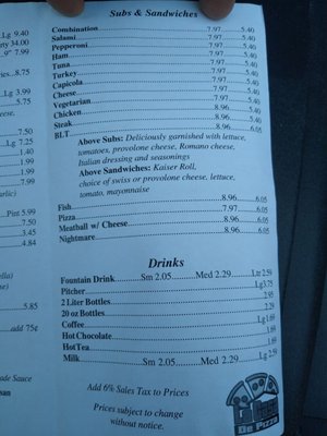 Menu photo 2 La Casa De Pizza North East, PA Menu photo 2 La Casa De Pizza North East, PA