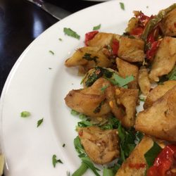 Shwarma Fattoush - Batatas spicy potatoes.