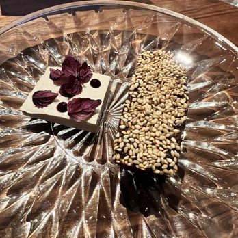 Oheya Houston - Pre-dessert (off menu) foie gras and bread - Sushi Bars Near Me - Houston, Texas Oheya Houston - Pre-dessert (off menu) foie gras and bread - Sushi Bars Near Me - Houston, Texas