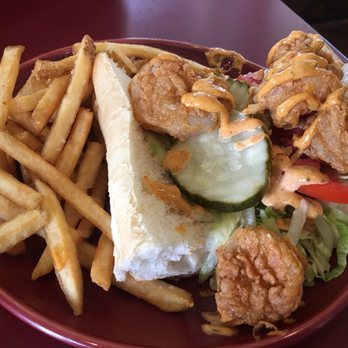 Windy Corner Market - Shrimp Po Boy Sandwich - American Near Me - Lexington, Kentucky Windy Corner Market - Shrimp Po Boy Sandwich - American Near Me - Lexington, Kentucky