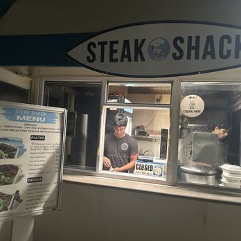 Steak Shack - Blow it up to see the menu board' - Steakhouses Near Me - Honolulu, Hawaii Steak Shack - Blow it up to see the menu board' - Steakhouses Near Me - Honolulu, Hawaii