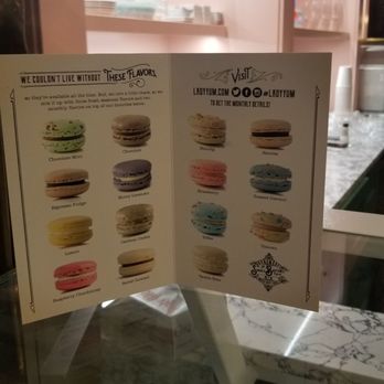 Lady Yum - Pioneer Square - Menu...this is how you choose - Macarons Near Me - Seattle, Washington