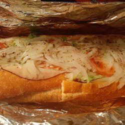 Bert's Steak & Sub House - Turkey and cheese hoagie