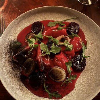 Cobble Hill Restaurant - Beet and goat cheese tortellini - New American Near Me - Cedar Rapids, Iowa