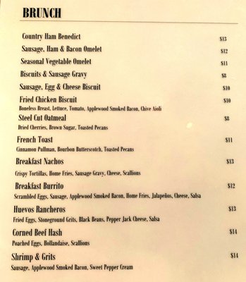 Menu photo 3 High Thyme Cuisine Sullivans Island, SC