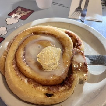 Starvin' Arvin's - EPIC cinnamon roll.... - American Near Me - Montrose, Colorado Starvin' Arvin's - EPIC cinnamon roll.... - American Near Me - Montrose, Colorado