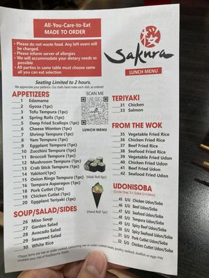 Menu photo 5 Sakura Sushi Mesa, AZ