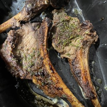 Oooh We It Is - Overcooked, Paper Thin Appetizer Size Lamb Chops - American Near Me - Chicago, Illinois
