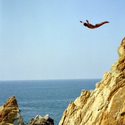 Tour By Van - High Cliff Diver in La Quebrada