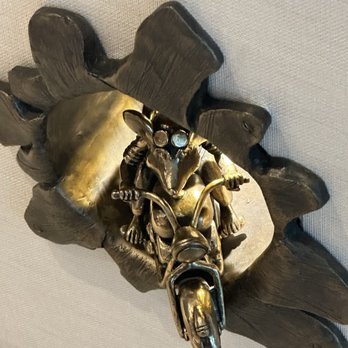 Cloud Puncher - Cute kind of hidden art piece as you walk in - American Near Me - Oklahoma City, Oklahoma