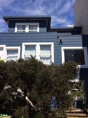 Before And After - This was a 2026 entire exterior house painting projected completed. Before And After - This was a 2026 entire exterior house painting projected completed.