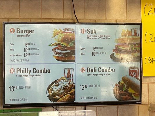 Menu photo 1 American Deli Columbia, SC Menu photo 1 American Deli Columbia, SC