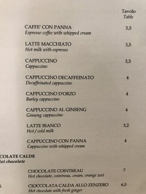 Menu photo 1 Emporio Armani Caffè Milan, MI Menu photo 1 Emporio Armani Caffè Milan, MI