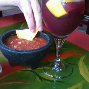 Riviera Maya - Enjoying some great salsa... Fresh with cilantro... And a mighty tasty sangria - Mexican Near Me - Branchville, New Jersey Riviera Maya - Enjoying some great salsa... Fresh with cilantro... And a mighty tasty sangria - Mexican Near Me - Branchville, New Jersey