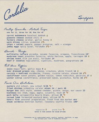 Menu photo 1 Cordelia Cleveland, OH