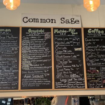 Common Sage - Menu - Beer, Wine & Spirits Near Me - San Francisco, California Common Sage - Menu - Beer, Wine & Spirits Near Me - San Francisco, California