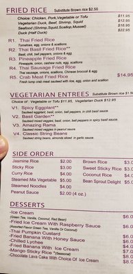Menu photo 1 Cha Ba Thai Long Beach, NY