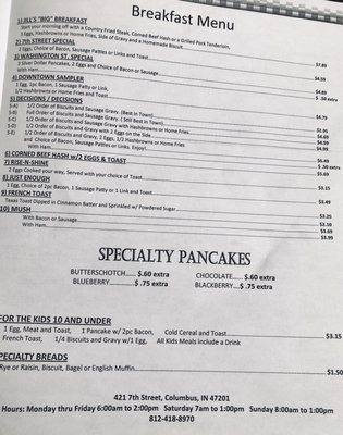 Menu photo 5 Jill's Diner Columbus, IN Menu photo 5 Jill's Diner Columbus, IN