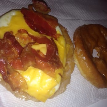 Eastside Big Tom - Glazed and Confused breakfast goodness from Big Tom Drive Inn - Burgers Near Me - Olympia, Washington