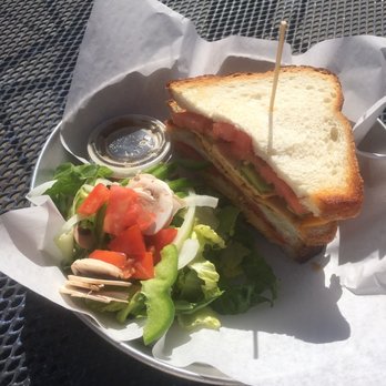 Bistro 150 - Bistro Chicken Panini-very hearty! - Coffee & Tea Near Me - Oak Ridge, North Carolina