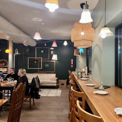Emerald Cocktail Kitchen - Second floor dining room.