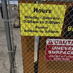 Gersons Used Building Materials - Hours