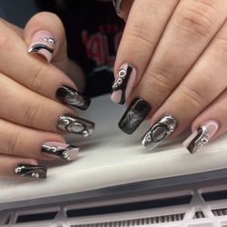 INA Nail Technician - Beautiful nail INA did on me. One of a kind.