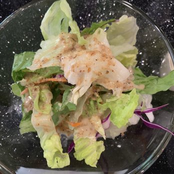 Nara Sushi - House salad - Sushi Bars Near Me - Folsom, California