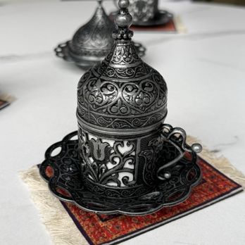 Turkish Art and Cafe - Turkish coffee beautifully presented - Coffee & Tea Near Me - Harrisonburg, Virginia Turkish Art and Cafe - Turkish coffee beautifully presented - Coffee & Tea Near Me - Harrisonburg, Virginia