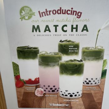 It's Boba Time - Matcha... for those that love that grassy-earthy taste - Juice Bars & Smoothies Near Me - Camarillo, California