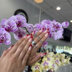 Gelx with French tip