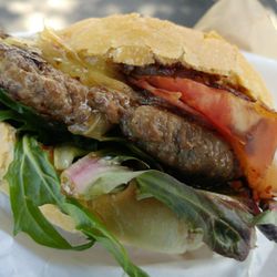 Beach Hut - Hawaiian Wave Rider burger