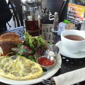 Urth Caffé-Pasadena - Potato & Sausage Omlette, English breakfast tea. - Cafes Near Me - Pasadena, California Urth Caffé-Pasadena - Potato & Sausage Omlette, English breakfast tea. - Cafes Near Me - Pasadena, California